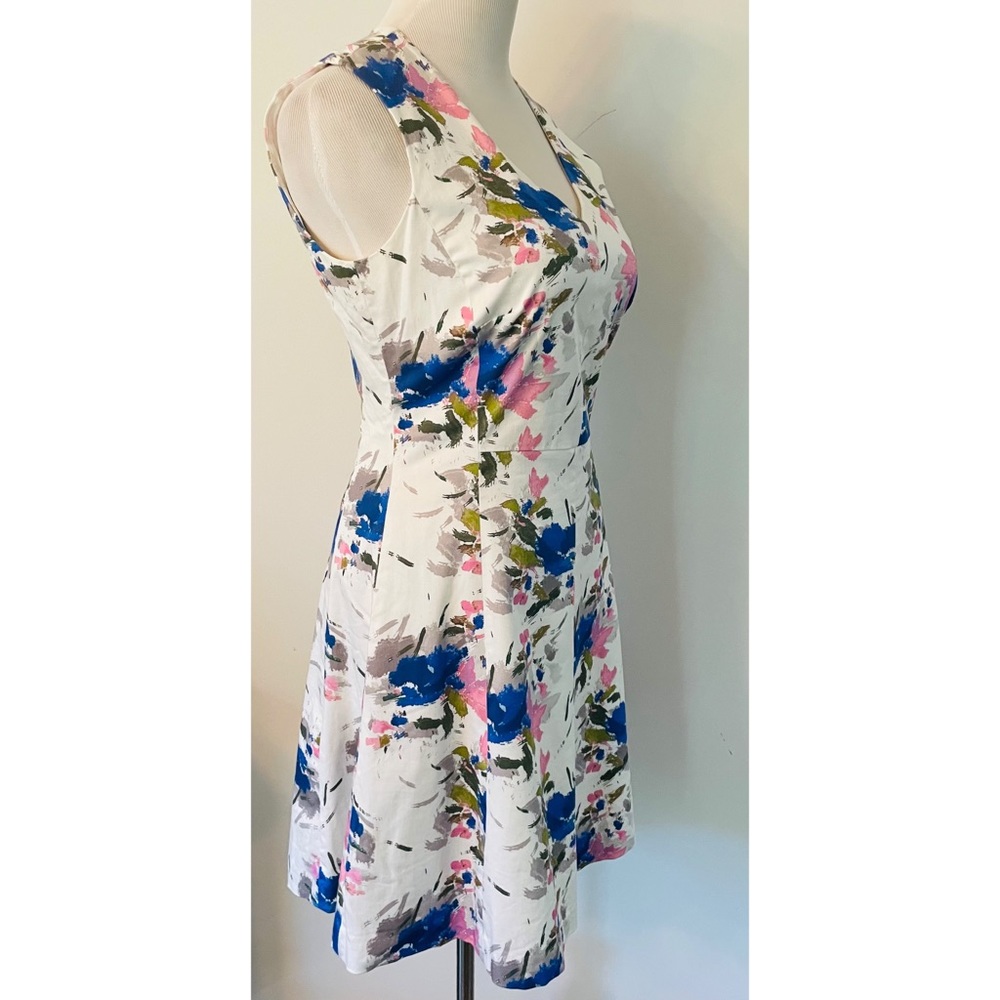 REISS Floral Calin Spring Summer Dress Size 6 - Picture 6 of 13